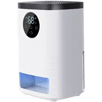 Tlily Dehumidifier for Bedroom,Dehumidifiers for Home with Auto Shut Off, Small Portable Dehumidifier for RV,Closet,EU Plug