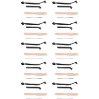 ISTOVO 40 Pcs Coffee Machine Cleaning Set Coffee Grinder Brush Coffee Machine Group Cleaning Brush