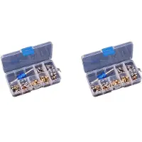 Typecat 80Pcs Air Conditioning A/C Valve Core R12 R134A Valve Stem Cores Remover Tool for Car, Auto Air Conditioning Tool