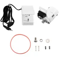 ISTOVO Overlock Sewing Machine Motor with Foot Controller/Pedal for Singer Home Sewing Machine EU Plug
