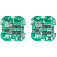 Torribaly 2Pcs 4S BMS 8A 14.8V 18650 Li-Ion Lithium Battery Charge Board Sweeping Machine Solar Lithium Battery Protection Board