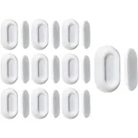 Kepptory 10PCS Magnetic Remote Control Holder Drill-Free Adhesive Wall Mount Holder for TV Fan Air Conditioner B