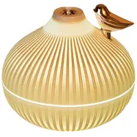 Typecat 300ml USB Air Humidifier, Onion Style Humidifier with Night Light, Atmosphere Light, -Size Air Humidifier for Home