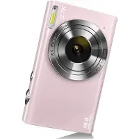 Torribaly Digital Camera with Auto Focus, 2.7K 48MP Vlogging Camera with 2.8 Inch Large Screen Stylish Camera for Teens-