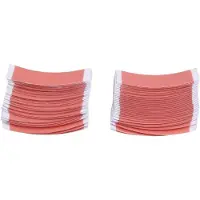Torribaly 72Pcs/Lot Duo Tac Lace Wig Sided Double Tape Slitting Hair Adhesive Extension Strips for Toupees/Lace Wig Film C