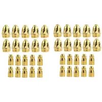 Torribaly 20 Sets/Lot P80 Air Plasma Consumables Golden CNC Cutting Machine Plasma Cutter Nozzle Hafnium Electrode 1.3mm