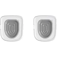 Torribaly 2X Plastic Cats Toilet Training Kit Reusable Puppy Cats Litter Mat Cats Toilet Trainer Toilet Pets Cleaning C