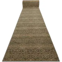 Rugsx Alfombra de pasillo lana KESHAN 1044/53533 Oriental beige / verde 100cm 100x310 cm