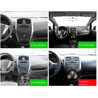 Semoic 7 Inch HD Navigation Screen Wireless CarPlay Android Auto Car Radio Stereo MP5 Player for NV200 Sentra Versa