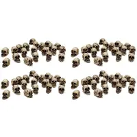 80Pcs Skulls Human Skull Realistic Skeleton Skulls for Halloween Table Decor