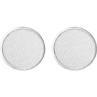 Typecat 2pcs 13inch Aluminum Seamless Rim Pizza Baking Screen - Perfect Crisp, Enhanced Airflow