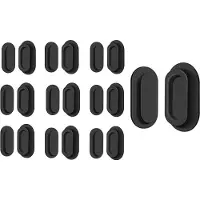 Semoic 10PCS Magnetic Remote Control Holder Drill-Free Adhesive Wall Mount Holder for TV Fan Air Conditioner A