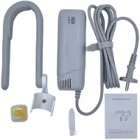 Semoic Hands-Free Dog Dryer for Pet Grooming, Adjustable Neck Hanger Pet Hair Dryer for Grooming Salon,Portable EU Plug
