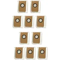 Typecat 10Pcs Dust Bags Kit for Neabot Q11 Robot Household Replace Replacement Vacuum Cleaner Sweeper Dust Bags Cleaning Bag