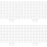 Typecat 200Pcs Clear Plastic Boxes for Gifts Pvc Packing Box Gift Packaging Transparent Candy Box Wedding Gift Boxes