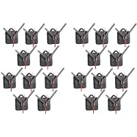 Typecat 20pcs DIY Clock Movement Mechanism Silent Quartz Wall DIY Clock Hands Kit Repair Replacement Tool Parts