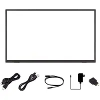 Semoic 18.5 Inch Touch Screen LCD Portable Type-C/MiniHDMI-Compatible Interface IPS Display for Raspberry Pi 5, Mobile Phone UK