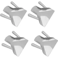 Typecat 4X Plastic Chip Scoop French Fries Shovel Loader Chip Packaging Shovel Funnel Popcorn Fast Food Double Handle