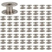 Typecat New 160pcs Sewing Machine Bobbins Stainless for Household Singer 15 Class