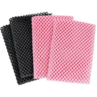 Semoic 4Pack Pilates Grip Pad, Non-Slip Training Mat for Reformer Bed, Barre, Pull- Bar & Gym Equipment