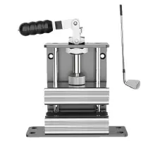 Semoic Club Vise Clamp for Grip Replacement and Shaft Retention - Essential Tool for Club Repair