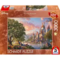 Schmidt Thomas Kinkade: Belle’s Magical World 3000p palapeli