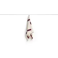 HAY Stripe pyyhe Burgundy, 70x140 cm