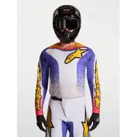 Alpinestars Fluid Drag Miesten MX-pusero Harmaa/Violetti M unisex