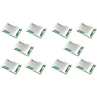 Typecat 10X 4S 12V 100A BMS Lithium Battery Charger Protection Board with Power Battery Balance Enhance PCB Protection Board