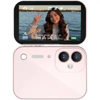 Semoic 4K Vlog Camera 64MP Digital Camera with 3inch Flip Touch Screen 16X Zoom Beauty Filter Video Camera CCD Camera A