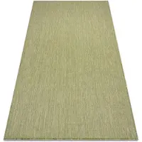 Rugsx Alfombra sisal SION A5165A Mezcla Tejido plano verde 200x290 cm