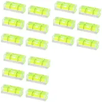 ISTOVO 18Pcs Bubble Spirit Level 10X10X29mm Square Levels for Wall Frames Art Displays Picture Hanging RV Tripod Measuring