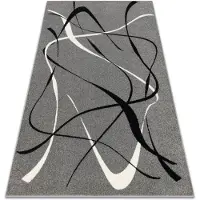Rugsx Alfombra SILVER CHOCO gris 160x220 cm