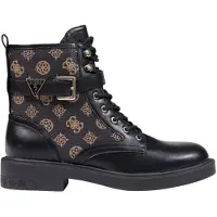 GUESS for woman. FLFFEIELE10 Fellini black ankle boots (36), 3 to 5 cm, Zip, Casual
