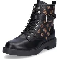GUESS for woman. FLFFEIELE10 Fellini black ankle boots (40), 3 to 5 cm, Zip, Casual