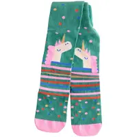Next Sukkahousut 'Unicorn' tummanvihreä / monivärinen