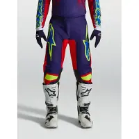 Alpinestars Fluid Drag Miesten Crossihousut Sininen/Punainen unisex, size 30