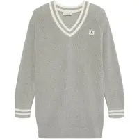 Calvin Klein Jeans Neulemekko harmaa / villanvalkoinen