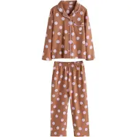 Next Yöpuku ruskea / offwhite