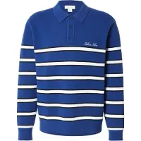 Calvin Klein Jeans Neulepaita sininen / valkoinen