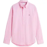 Tommy Hilfiger Paita 'Flex' vaaleanpunainen / valkoinen