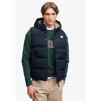 Superdry Hood Short Everest Gilet - Navy - M