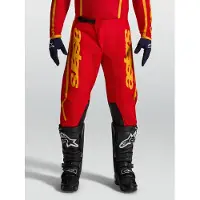 Alpinestars Fluid Apex V2 Miesten Crossihousut Punainen unisex, size 32