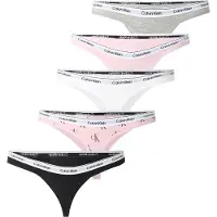 Calvin Klein Lv00qd5221 Tanga 5 Yksiköt