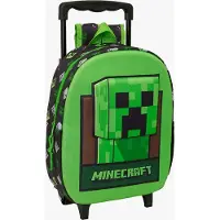Minecraft 3D Trolley Reppu 9L, Vihreä