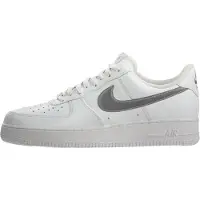Nike Matalavartiset tennarit 'Air Force 1 '07' tummanharmaa / valkoinen