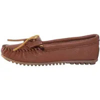 Minnetonka Mokkasiina 'Deerskin Kilty' karamelli / vaaleanruskea