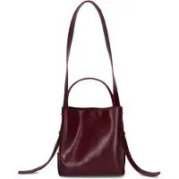 HVISK Molly Raw Structure - Burgundy - ONE SIZE