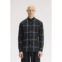 Fred perry Poplin Tartan Shirt - Green - S