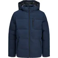 Jack & Jones Junior Talvitakki 'JJEBECKS' tummansininen